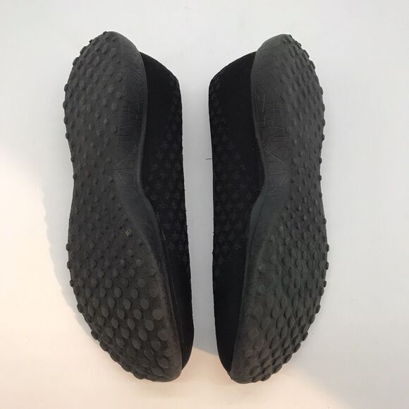 Skechers Mesh Microburst Shoes Women's 6.5 Black Slip On 23312 Comfort Flats - Picture 8 of 11